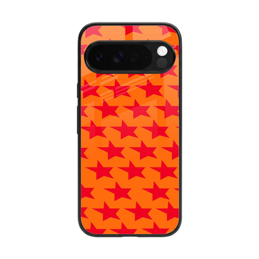 Celestial Citrus back phone cover | glass case for google pixel 10 pro xl