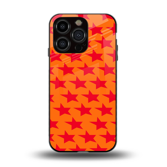 Celestial Citrus back phone cover | glass case for iphone 13 pro