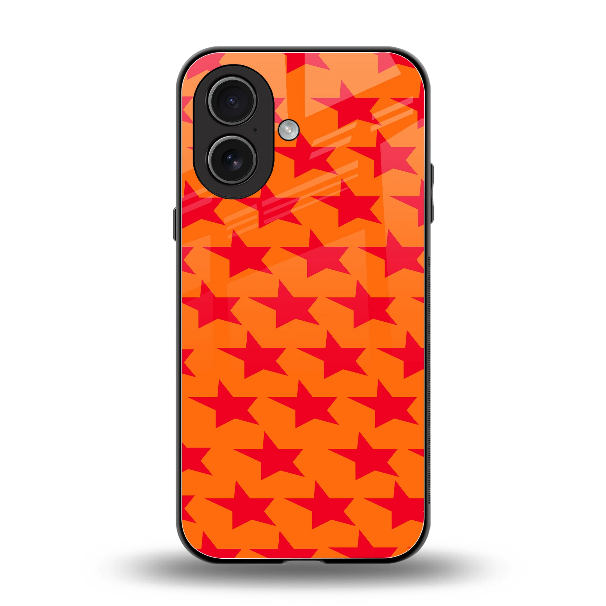 Celestial Citrus back phone cover | glass case for iphone 17