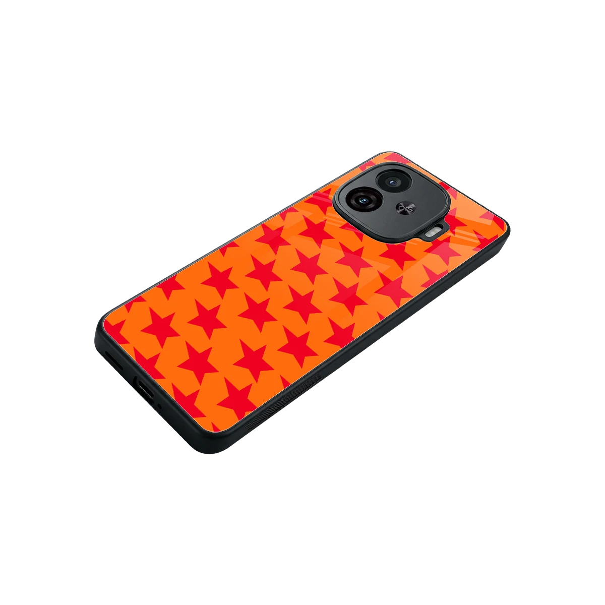 Celestial Citrus stylish phone case for iqoo neo 10r 5g | glossy glass and slim fit
