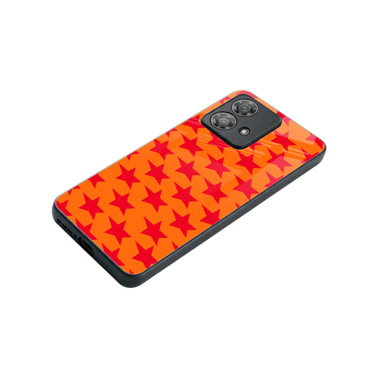 Celestial Citrus stylish phone case for motorola edge 40 neo 5g | glossy glass and slim fit