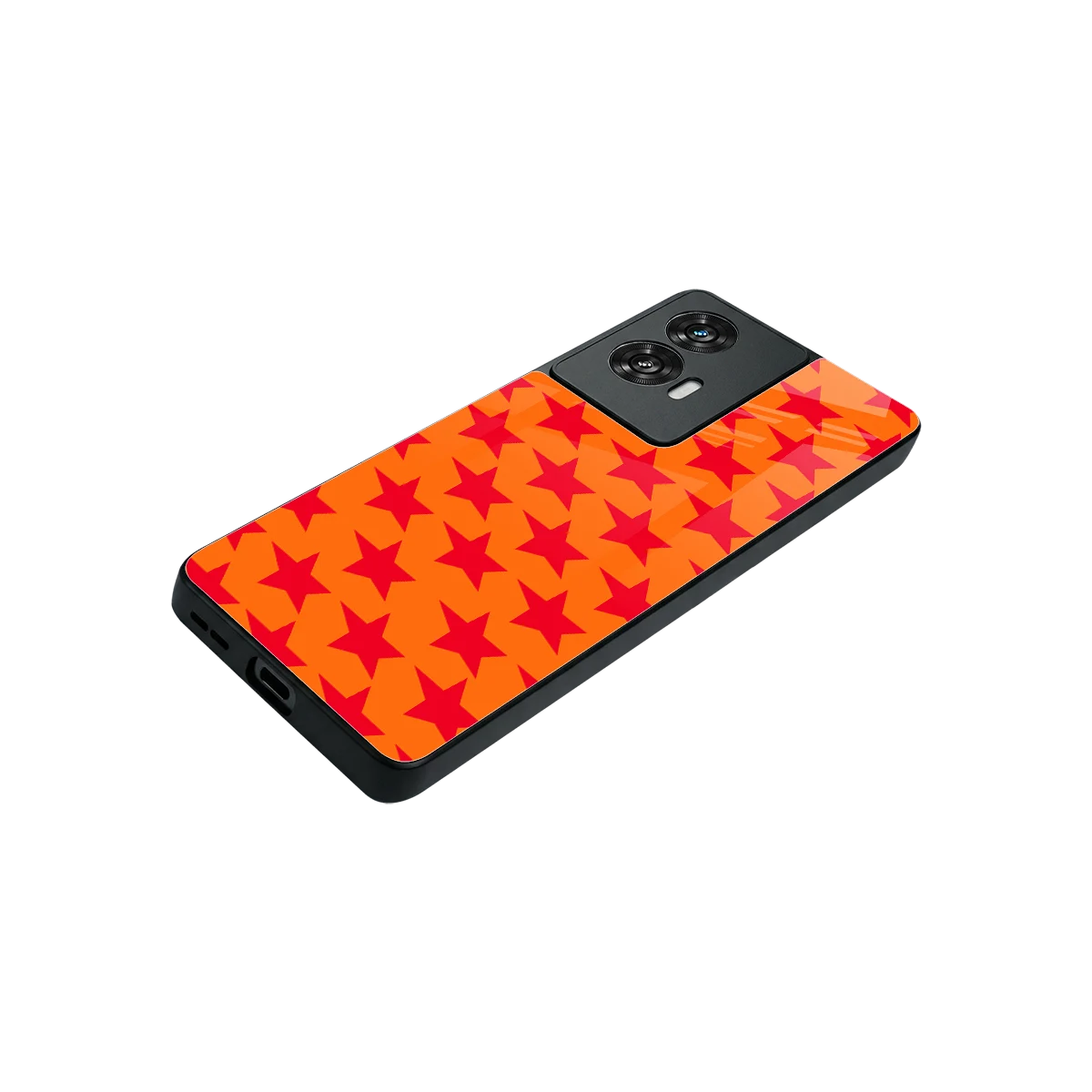 Celestial Citrus stylish phone case for motorola edge 50 fusion | glossy glass and slim fit
