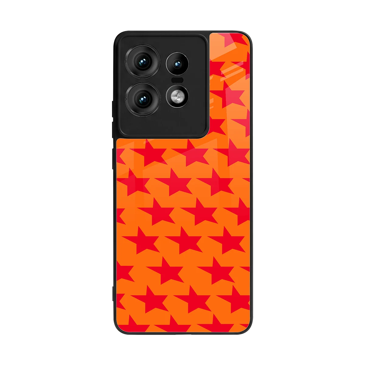 Celestial Citrus back phone cover | glass case for motorola edge 50 pro