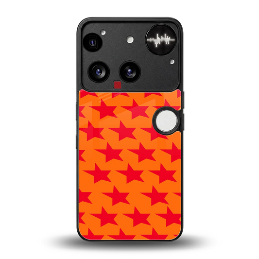 Celestial Citrus back phone cover | glass case for nothing phone 3