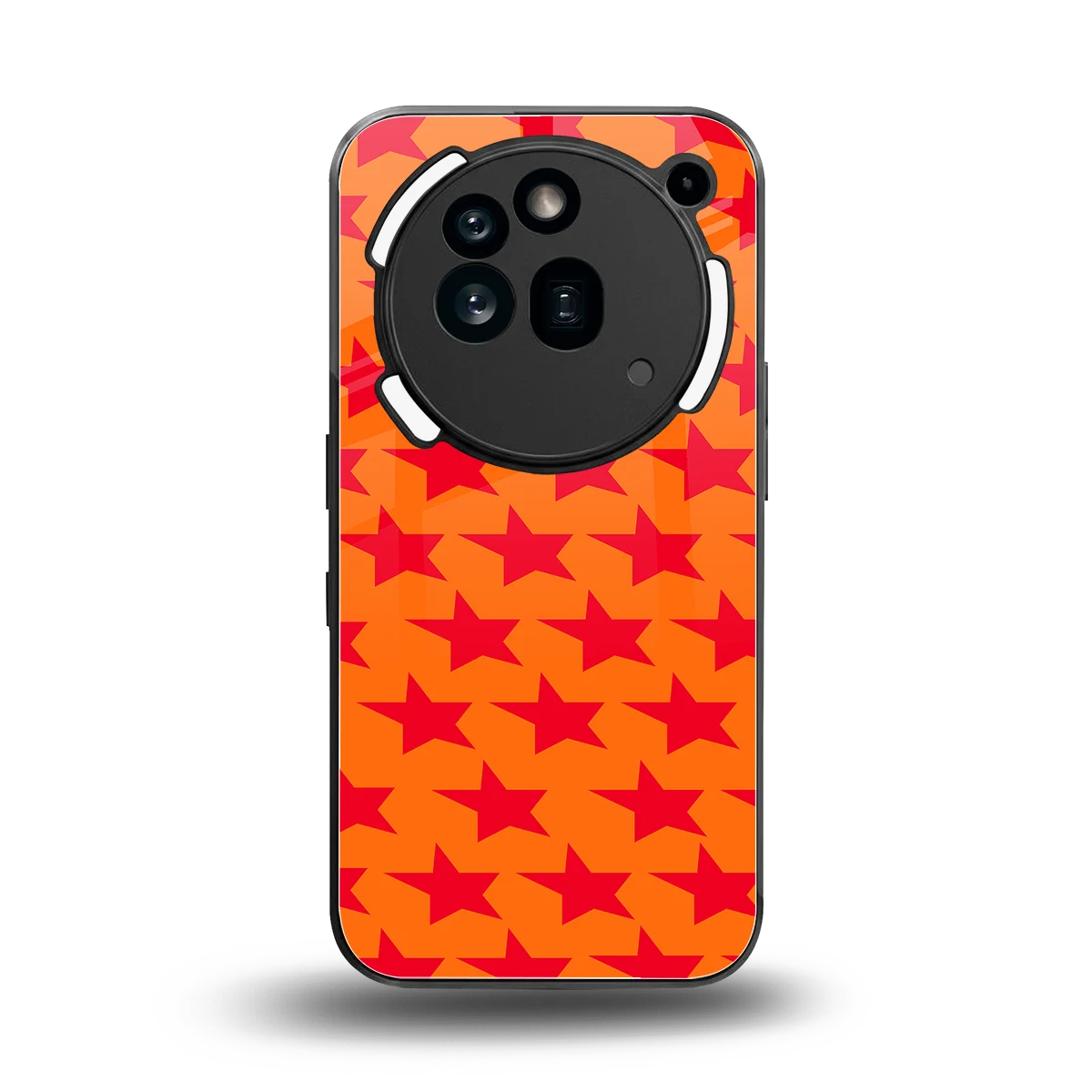 Celestial Citrus back phone cover | glass case for nothing phone 3a pro