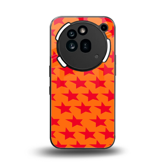 Celestial Citrus back phone cover | glass case for nothing phone 3a pro
