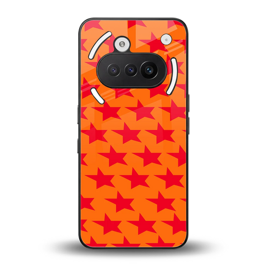 Celestial Citrus back phone cover | glass case for nothing phone 3a