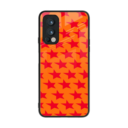 Celestial Citrus back phone cover | glass case for oneplus nord 2