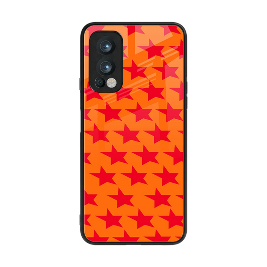 Celestial Citrus back phone cover | glass case for oneplus nord 2