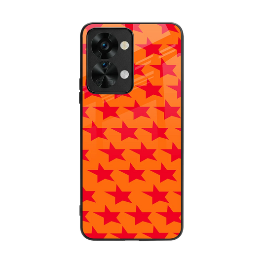 Celestial Citrus back phone cover | glass case for oneplus nord 2t