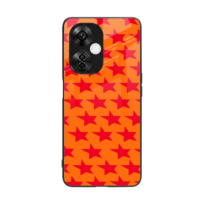 Celestial Citrus back phone cover | glass case for oneplus nord ce 3 lite