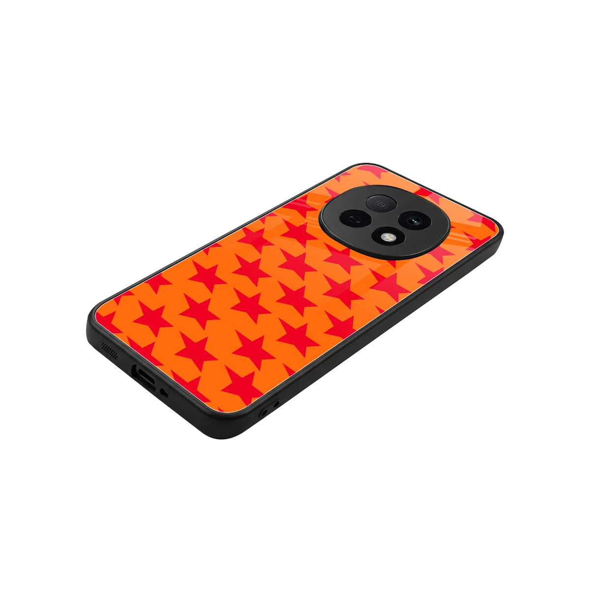 Celestial Citrus stylish phone case for oppo f29 pro 5g | glossy glass and slim fit