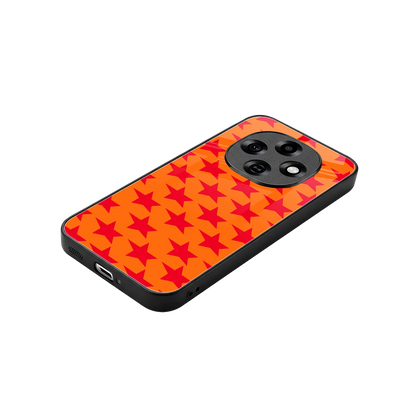 Celestial Citrus stylish phone case for oppo f31 pro 5g | glossy glass and slim fit