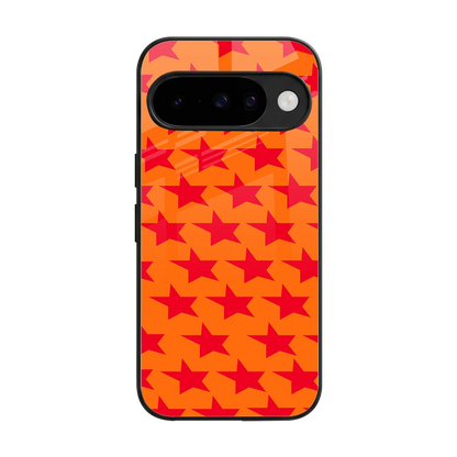 Celestial Citrus back phone cover | glass case for google pixel 10