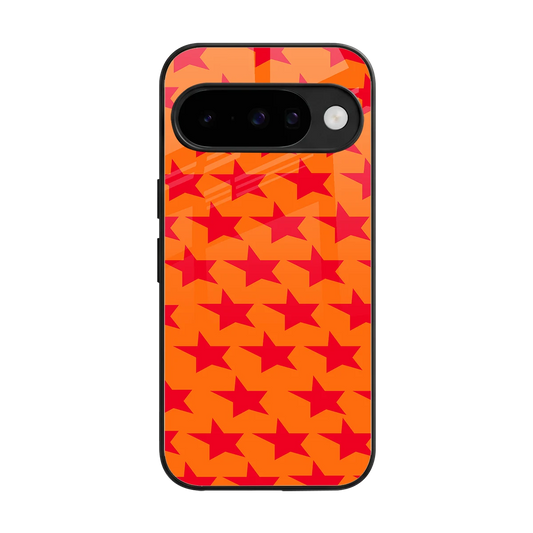 Celestial Citrus back phone cover | glass case for google pixel 10