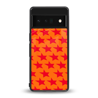 Celestial Citrus back phone cover | glass case for google pixel 6 pro