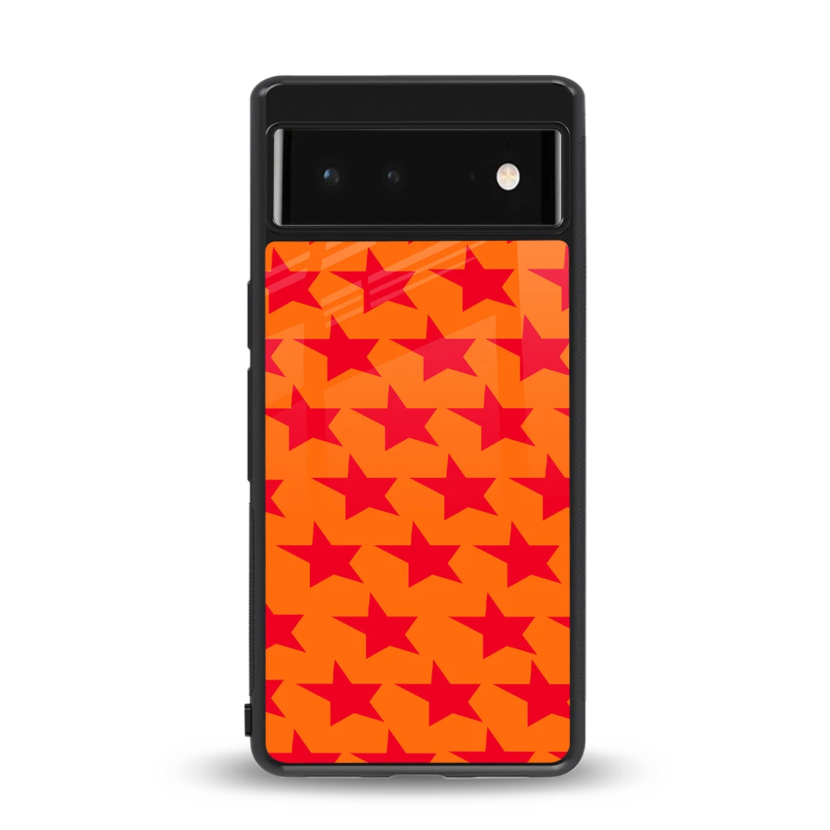 Celestial Citrus back phone cover | glass case for google pixel 6a