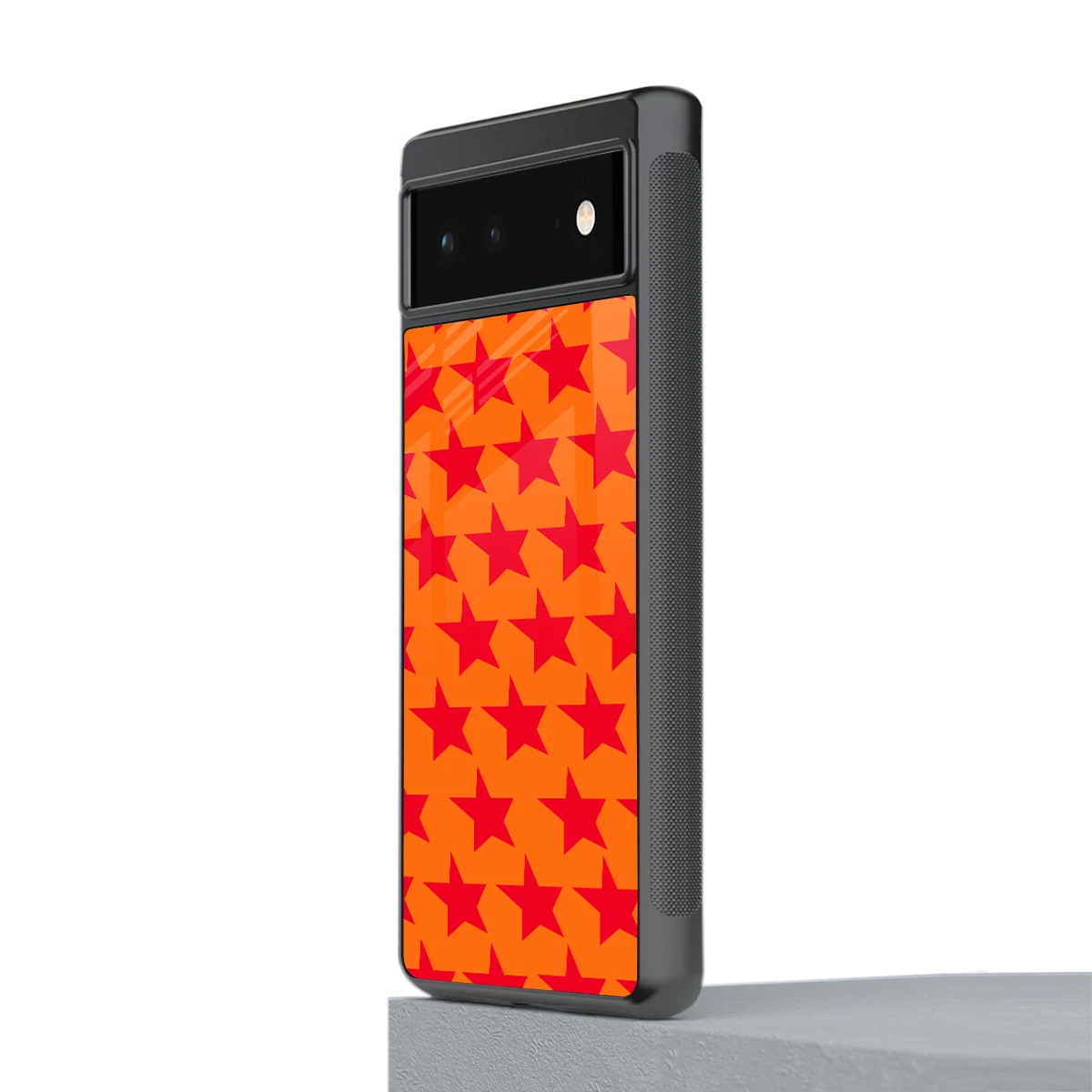 Celestial Citrus stylish phone case for google pixel 6 | glossy glass and slim fit