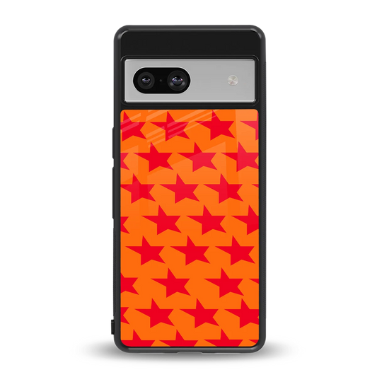 Celestial Citrus back phone cover | glass case for google pixel 7