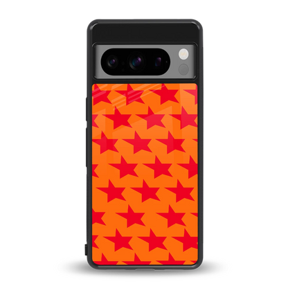 Celestial Citrus back phone cover | glass case for google pixel 8 pro