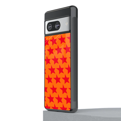 Celestial Citrus stylish phone case for google pixel 8 | glossy glass and slim fit