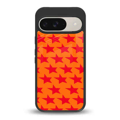 Celestial Citrus back phone cover | glass case for google pixel 9