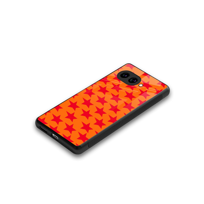 Celestial Citrus stylish phone case for google pixel 10a | glossy glass and slim fit