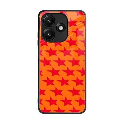 Celestial Citrus back phone cover | glass case for redmi 12 5g