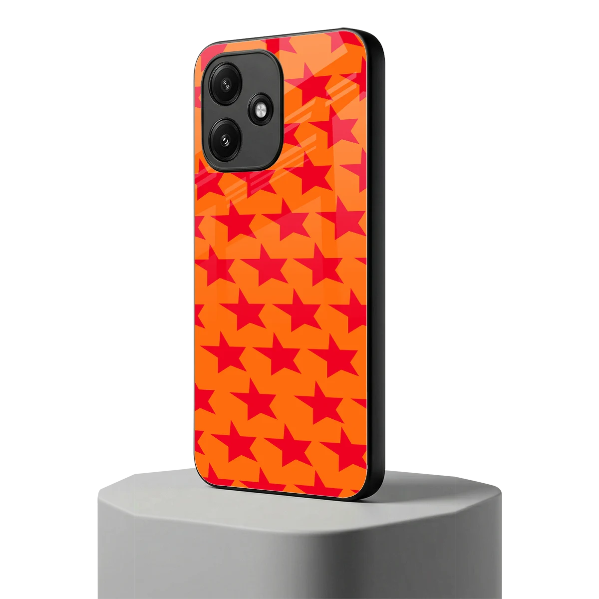 Celestial Citrus redmi 12 5g mobile cover | shockproof glass phone case