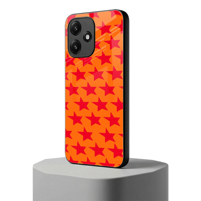 Celestial Citrus redmi 12 5g mobile cover | shockproof glass phone case