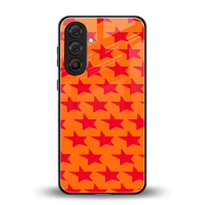 Celestial Citrus back phone cover | glass case for samsung galaxy a17 5g