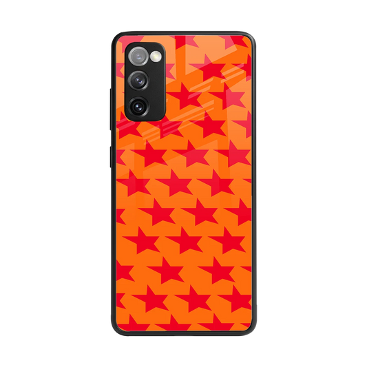 Celestial Citrus back phone cover | glass case for samsung galaxy s20 fe