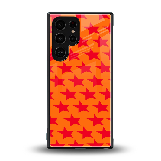 Celestial Citrus back phone cover | glass case for samsung galaxy s24 ultra