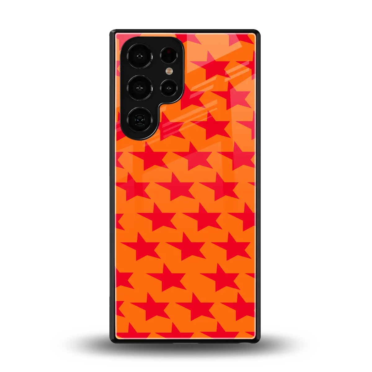 Celestial Citrus back phone cover | glass case for samsung galaxy s25 ultra