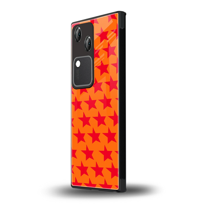 Celestial Citrus vivo v30 mobile cover | shockproof glass phone case