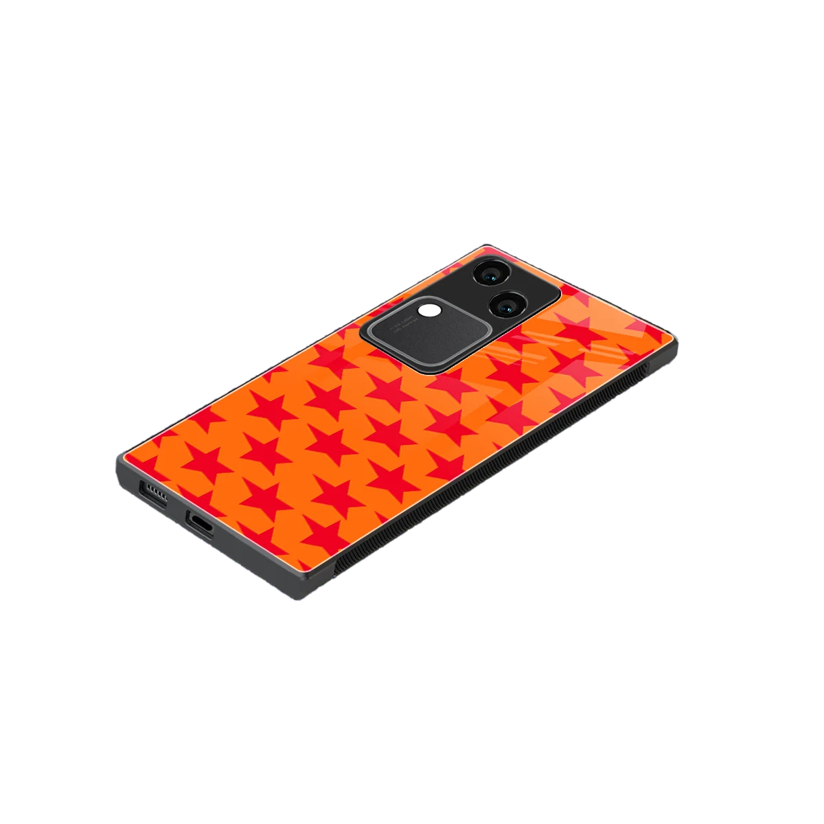 Celestial Citrus stylish phone case for vivo v30 | glossy glass and slim fit