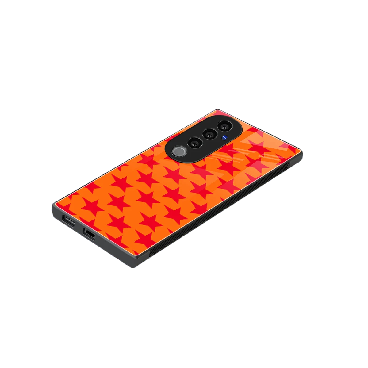 Celestial Citrus stylish phone case for vivo v40 pro | glossy glass and slim fit