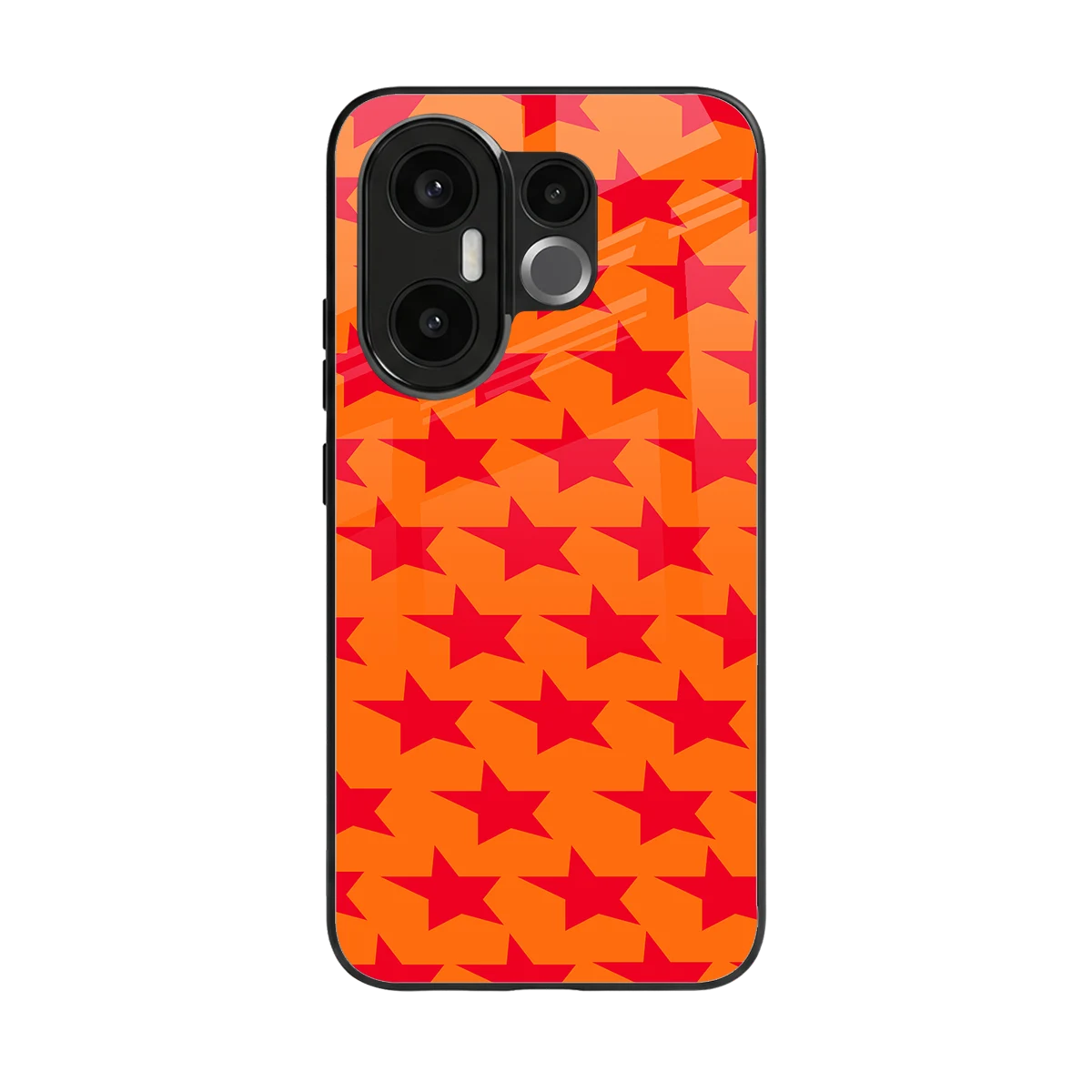 Celestial Citrus back phone cover | glass case for vivo x200 fe