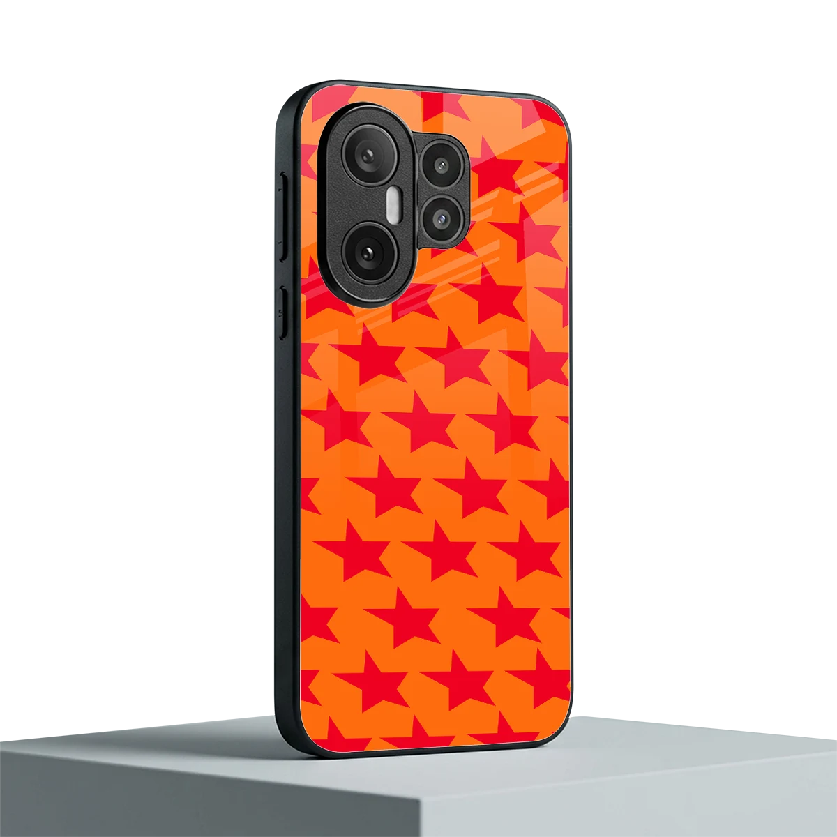 Celestial Citrus vivo x200 fe mobile cover | shockproof glass phone case