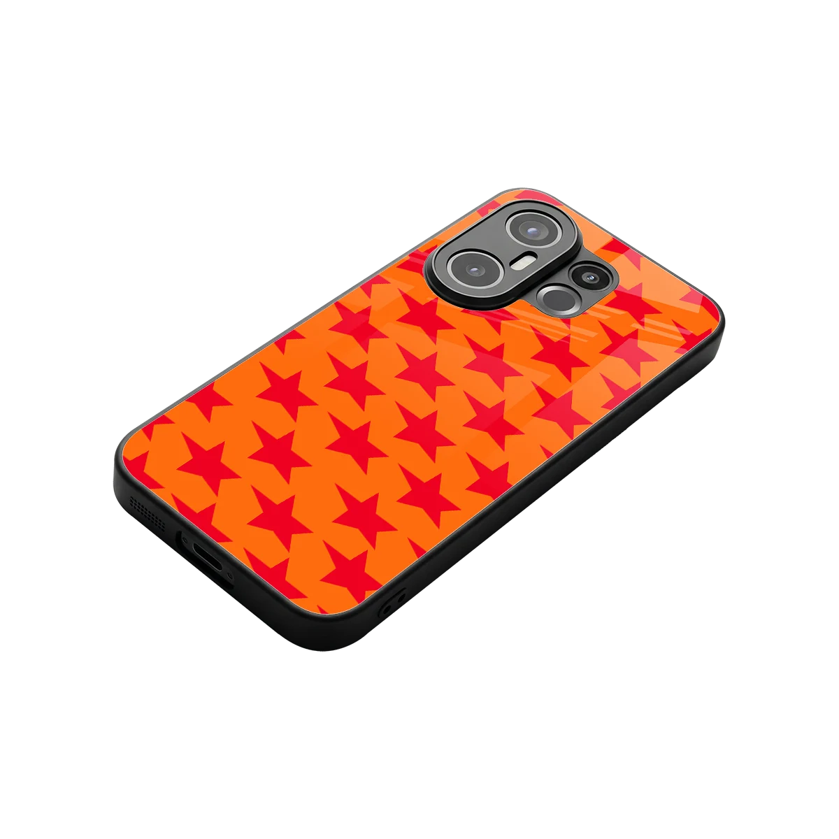 Celestial Citrus stylish phone case for vivo x200 fe | glossy glass and slim fit