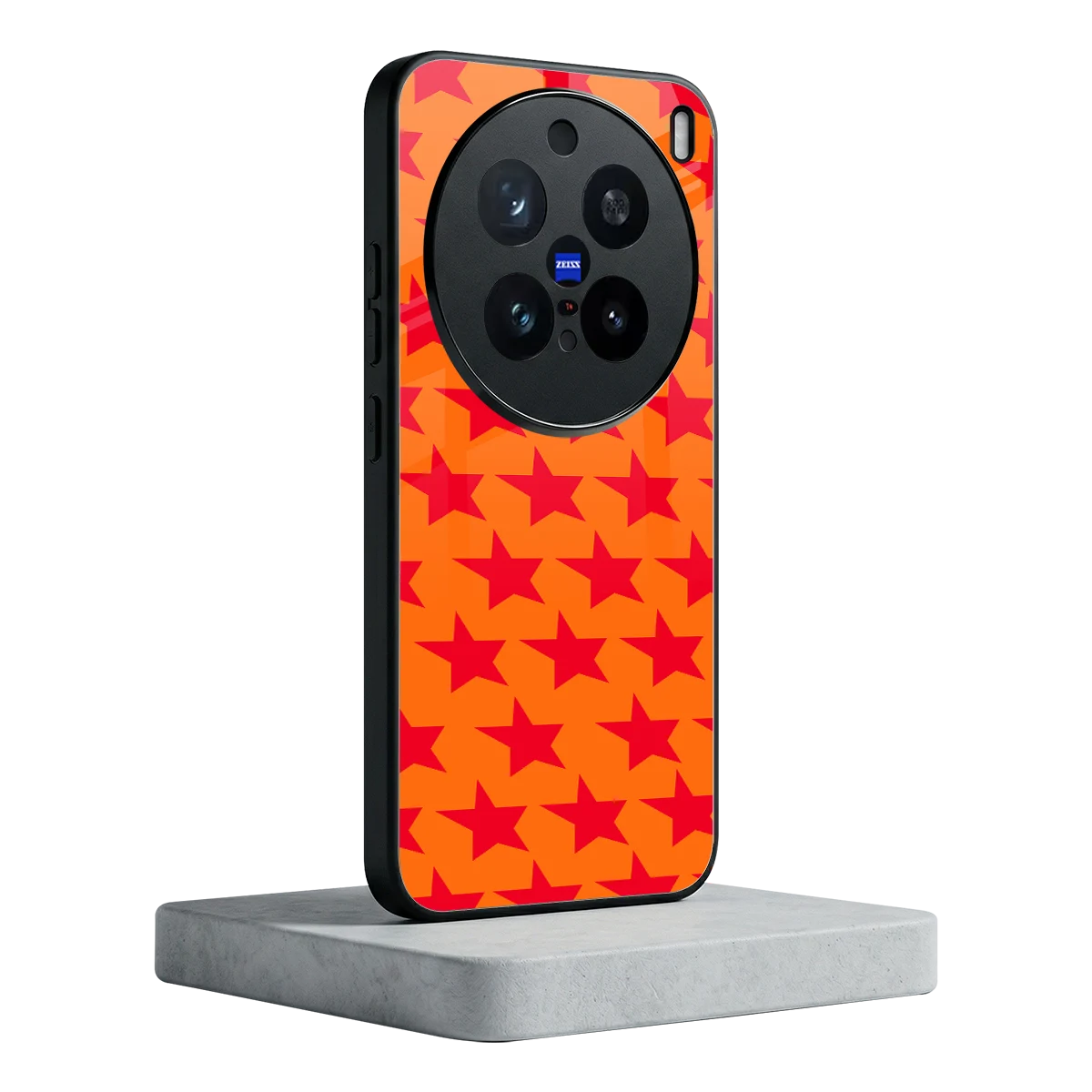 Celestial Citrus vivo x200 pro mobile cover | shockproof glass phone case