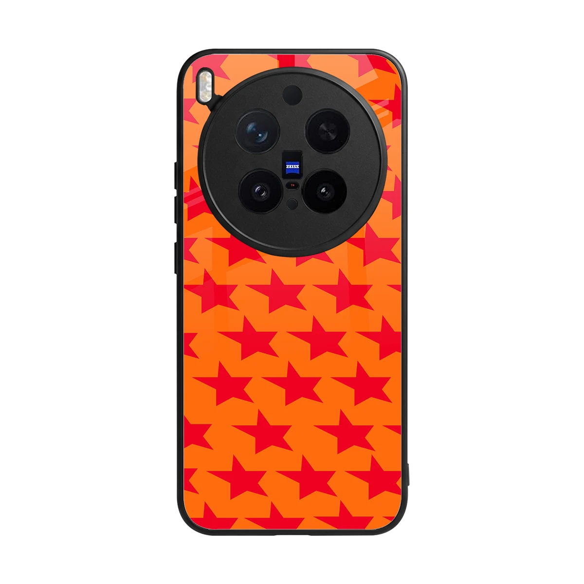 Celestial Citrus back phone cover | glass case for vivo x300 pro