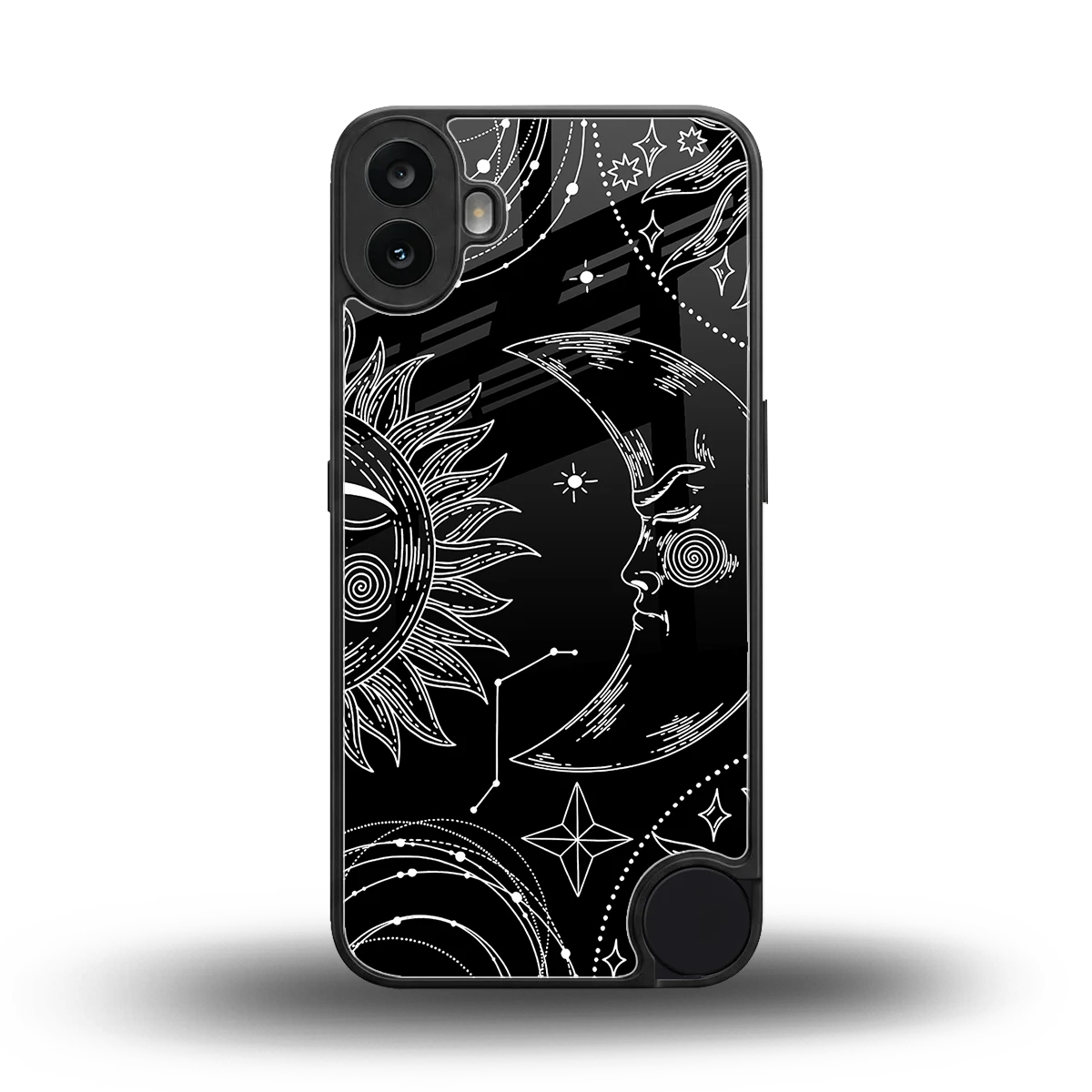 Celestial Duo back phone cover | glass case for cmf nothing phone 1