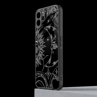 Celestial Duo cmf nothing phone 1 mobile cover | shockproof glass phone case