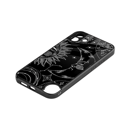 Celestial Duo stylish phone case for cmf nothing phone 1 | glossy glass and slim fit