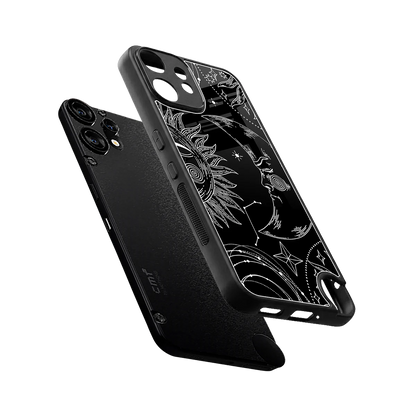 Celestial Duo sleek cmf nothing phone 2 pro cover with tempered glass back and TPU edges