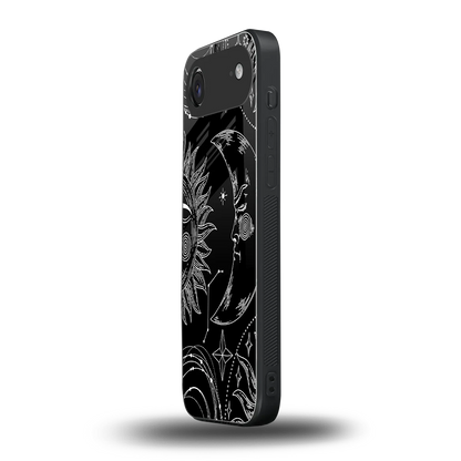 Celestial Duo iphone air mobile cover | shockproof glass phone case