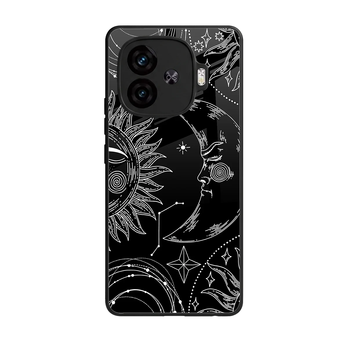 Celestial Duo back phone cover | glass case for iqoo neo 10r 5g