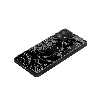 Celestial Duo stylish phone case for nothing phone 1 | glossy glass and slim fit