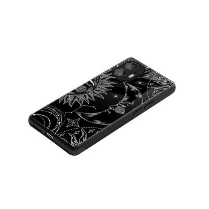 Celestial Duo stylish phone case for nothing phone 2 | glossy glass and slim fit